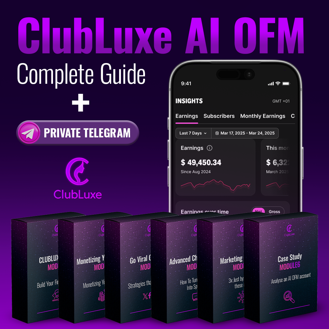 ClubLuxe AI OFM - Complete Guide + Telegram Access